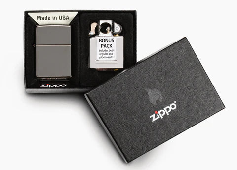 ZIPPO Black Ice Lighter Pipe Insert Combo (29789)