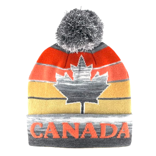 Landmark Beanies - Maple Leaf Pattern