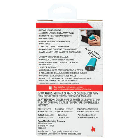 ZIPPO HeatBank™ 6 - Blue (40642)