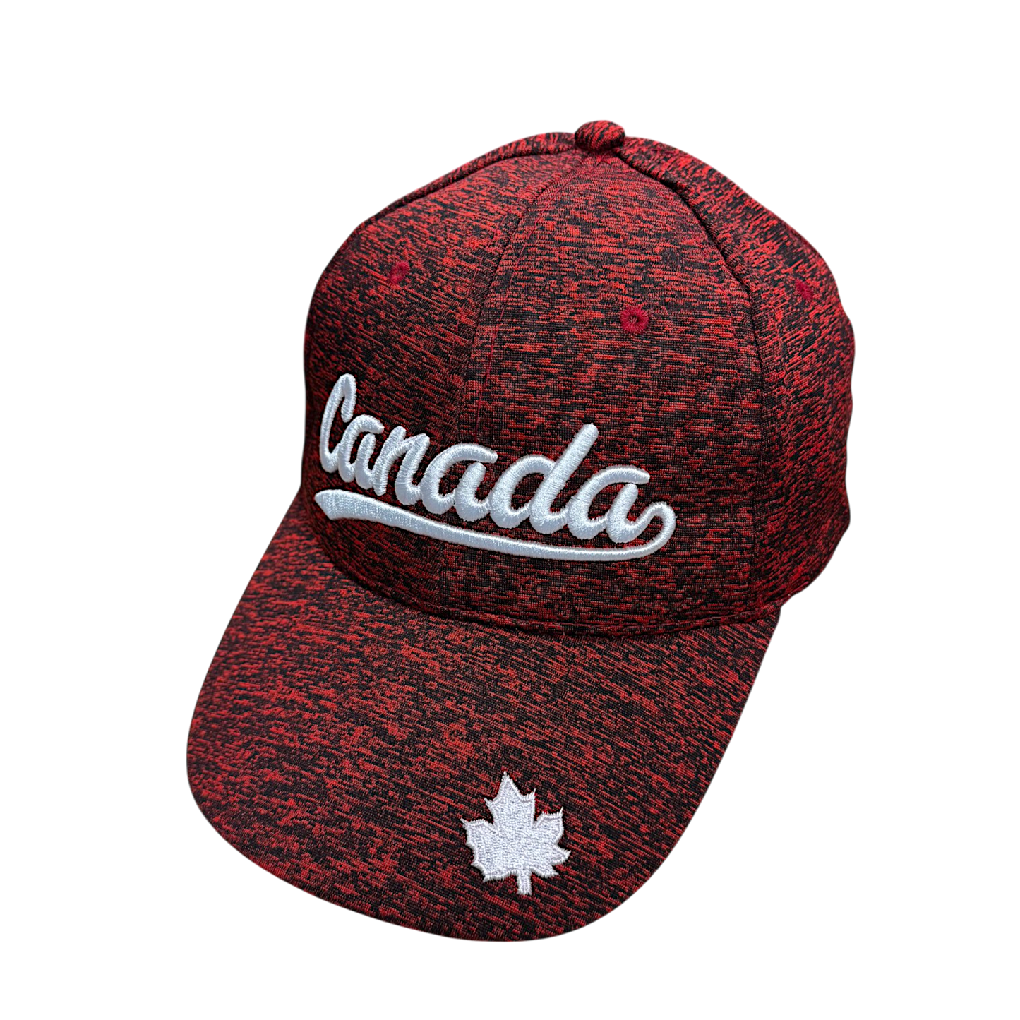Canada Baseball Hats - Micro Fiber Sports Cap - Salt & Pepper Colours