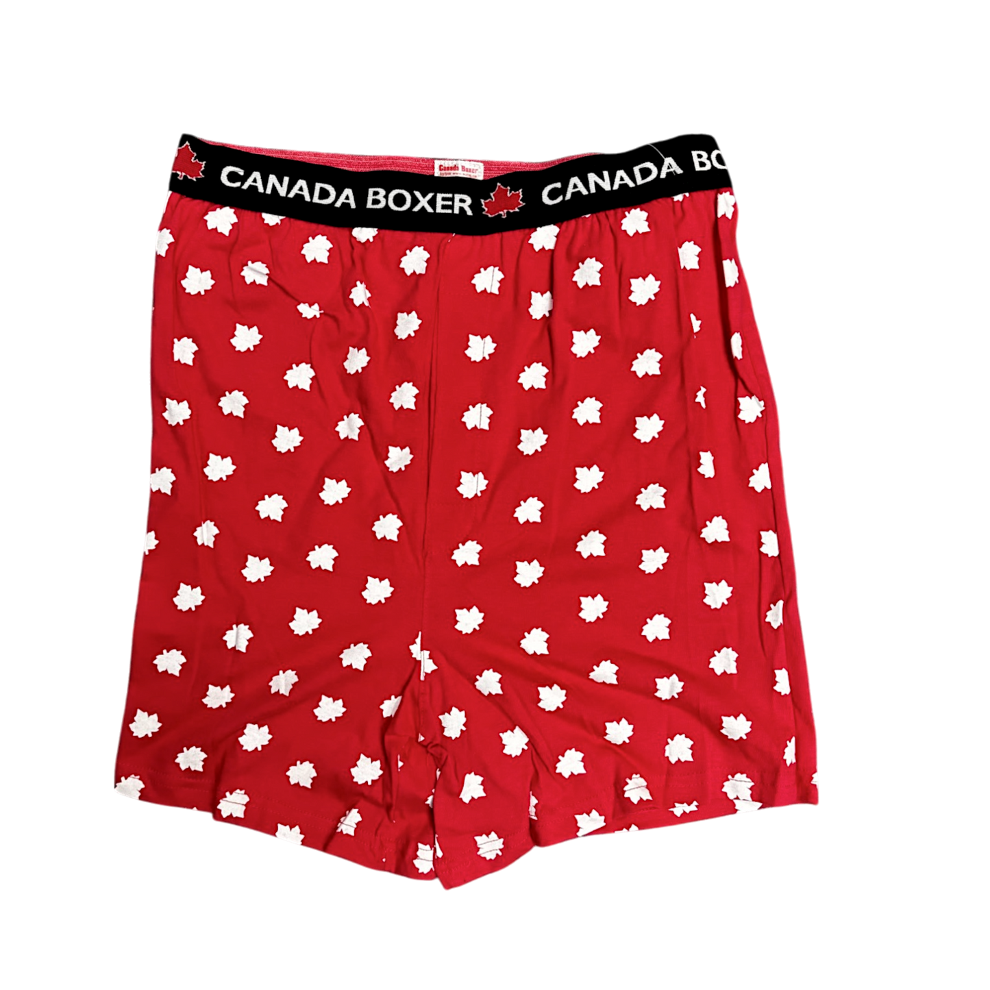 Boxer Short Canada Multi Maple Leaf - Red
