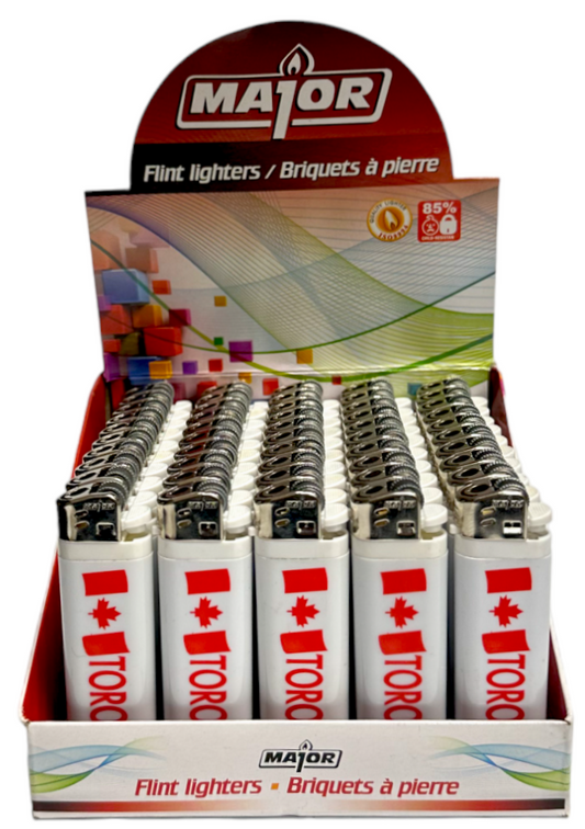 Disposable Lighters Souvenirs (Toronto White)