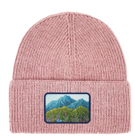 Licensed Premium Ribbed Toques - ARW - Sunlit Mountain Blooms