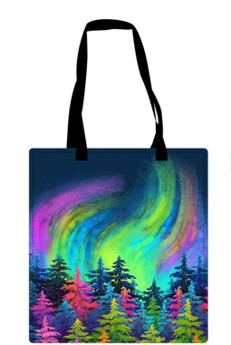 Licensed Canvas Tote Bag - ARW - Mystic Trees