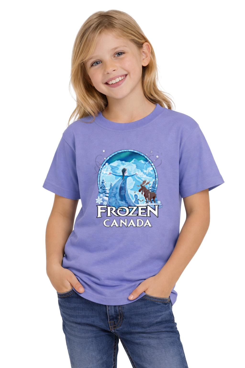 Licensed Youth T-Shirt - Raven Lunatic - Frozen Canada