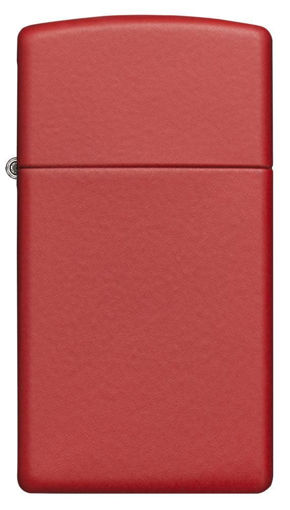 ZIPPO Lighters Slim Red Matte (1633)