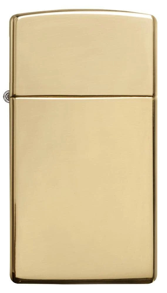 ZIPPO Lighters Slim High Polish Brass (1654B)