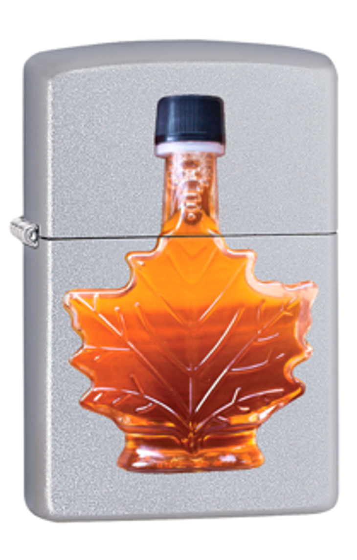 Zippo Souvenir Lighter Souvenir Maple Syrup (Chrome) (205-078176)