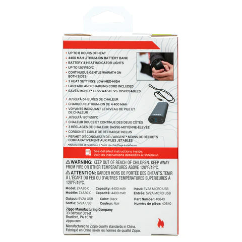 ZIPPO HeatBank™ 6 - Black (40640)