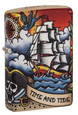 ZIPPO Nautical Tattoo Design (49532)