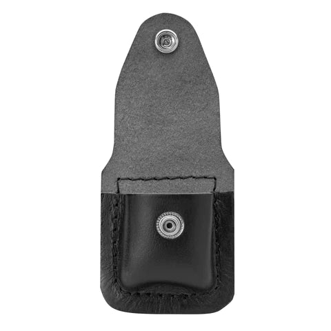 ZIPPO Leather Pouch W/Clip (LPCBK)