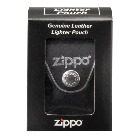 ZIPPO Leather Pouch With Belt Loop (LPLBK)