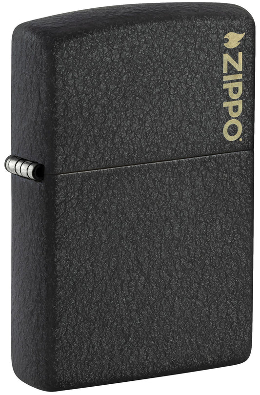 Zippo Lighter Black Crackle (236ZL)