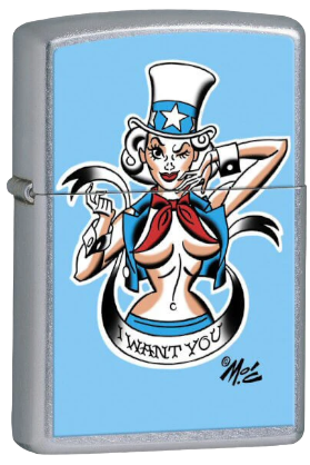 Zippo Lighter Mitch O'Connell I Want You (24793)