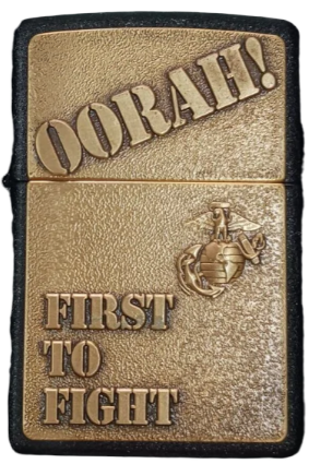 Zippo Lighter USMC Marine Corp First to Fight (28368)