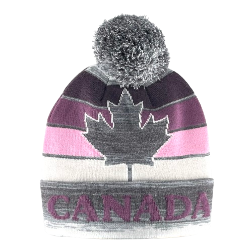 Landmark Beanies - Maple Leaf Pattern