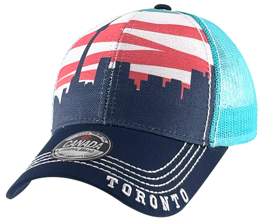 Landmark Scene Baseball Caps - Toronto