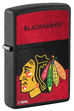 ZIPPO Lighter NHL 218 Chicago Blackhawks Black (42138)