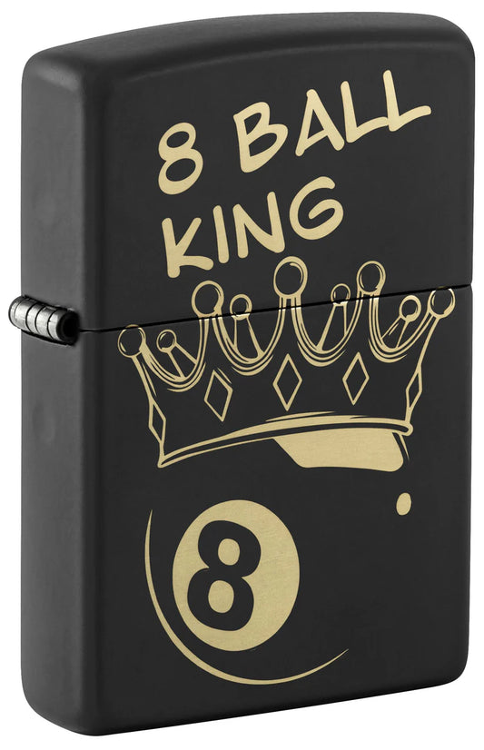 Zippo Lighter 218 King 8 Ball Design (46291)
