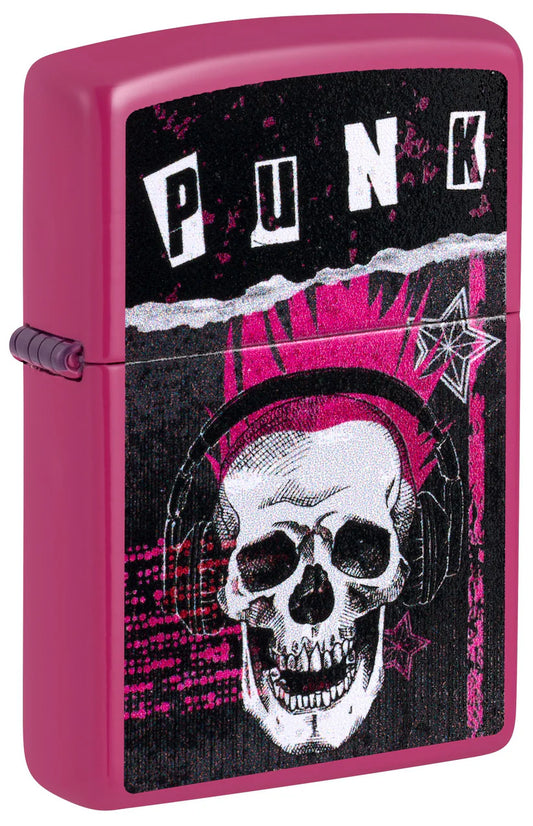 Zippo Lighter Punk Skull Design (46430)