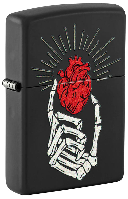 Zippo Lighter Heart In Hand Design (46469)