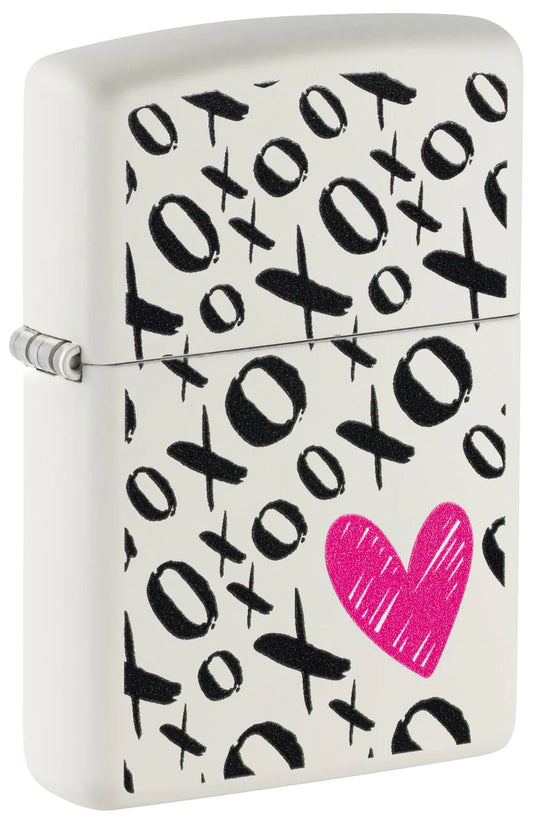 Zippo Lighter 214 XO Heart Design (46471)