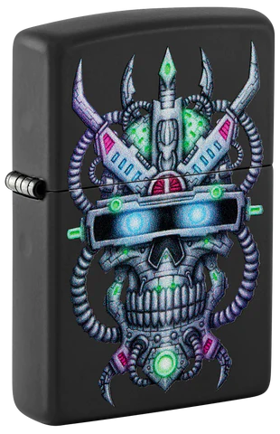 ZIPPO Cyber Skull Design (48516)