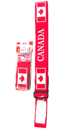 Canada Luggage Belt with ID Tag