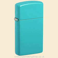 Zippo Slim Flat Turquoise Lighter ( 49529)