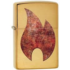 Zippo Rusty Flame Design (29878)