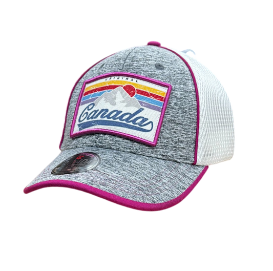 Canada Baseball Hats - Meshback with Woven Patch