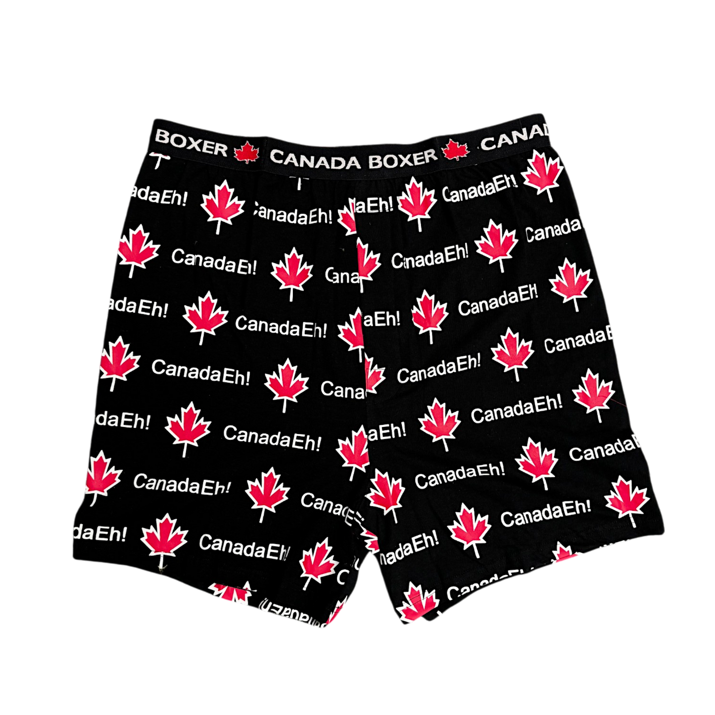 Boxer Short Canada Eh!  - Black