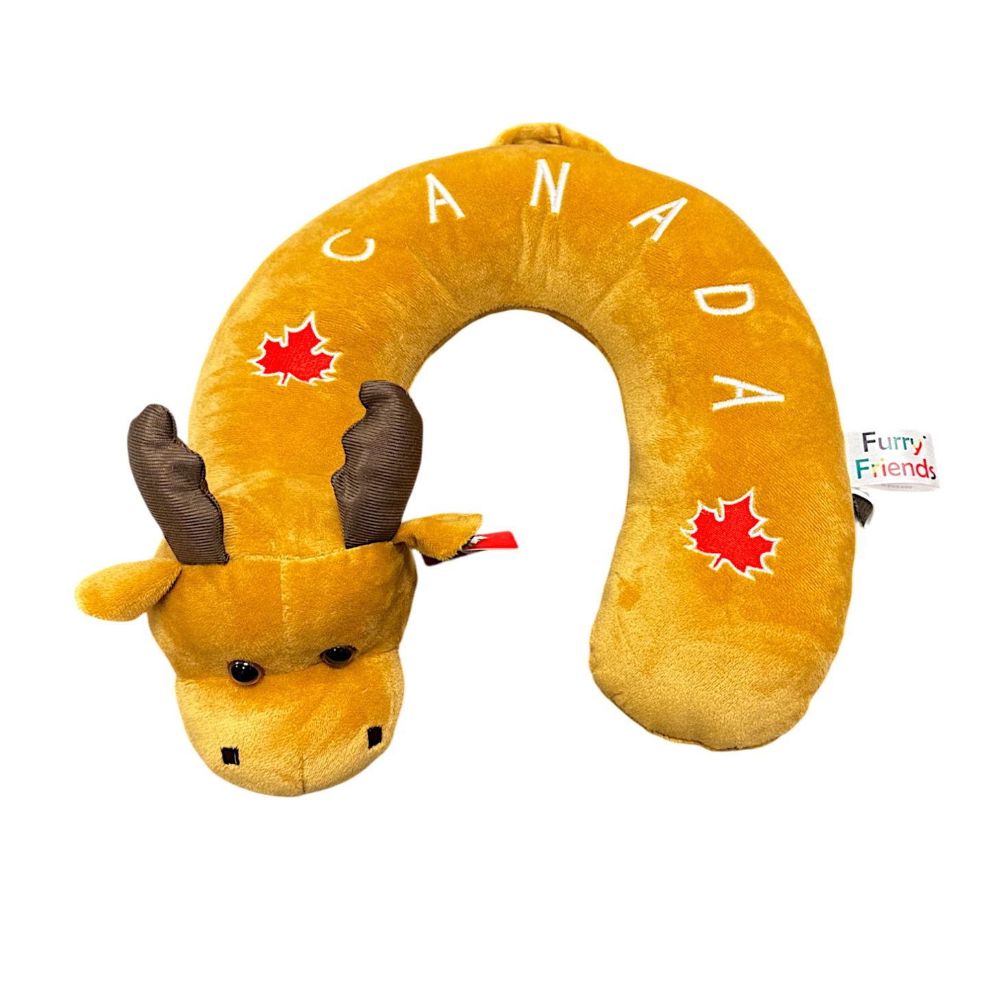 Canada Plush Neck Cushions - Animals