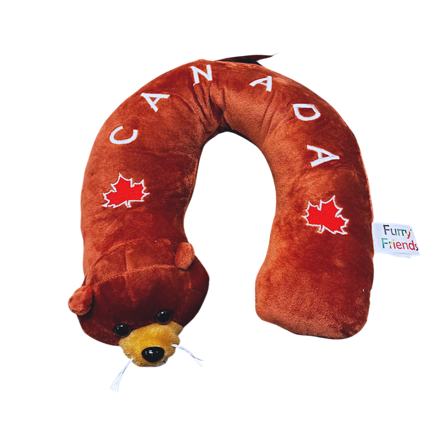 Canada Plush Neck Cushions - Animals