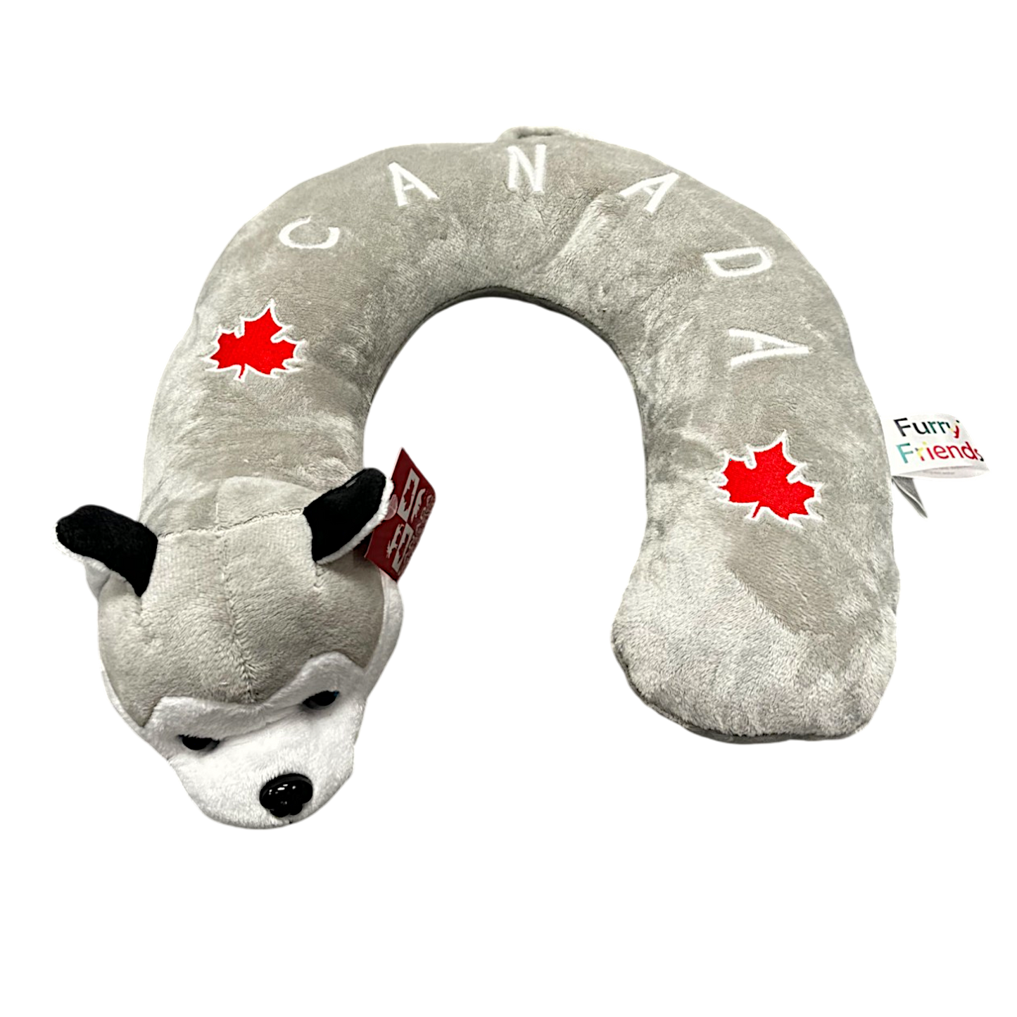 Canada Plush Neck Cushions - Animals