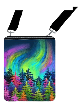 Licensed Canvas Crossbody - ARW - Mystic Trees