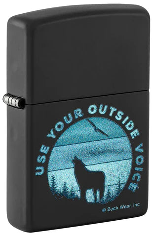 Zippo Buck Wear™ Outside Voice Design (46590)