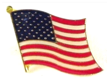 USA Large Wavy Flag