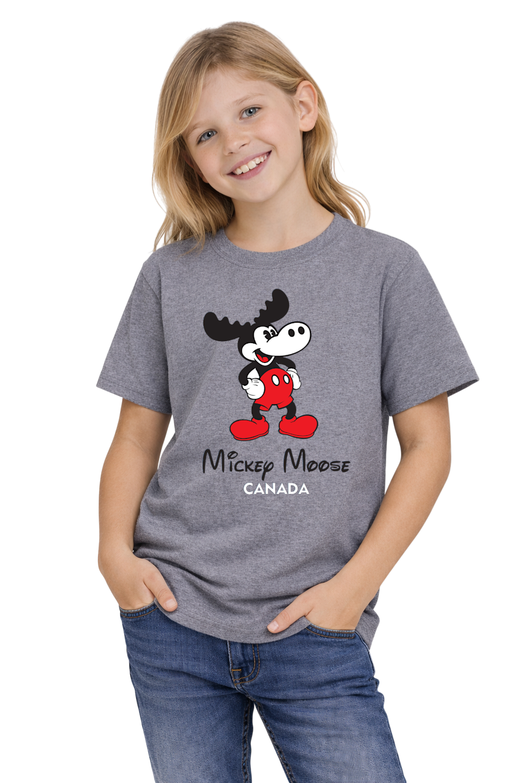 Licensed Youth T-Shirt - Raven Lunatic - Mickey Moose