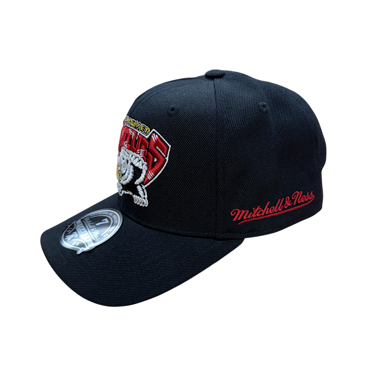 Michell & Ness Dynasty Fitted - Black Vancouver Grizzlies