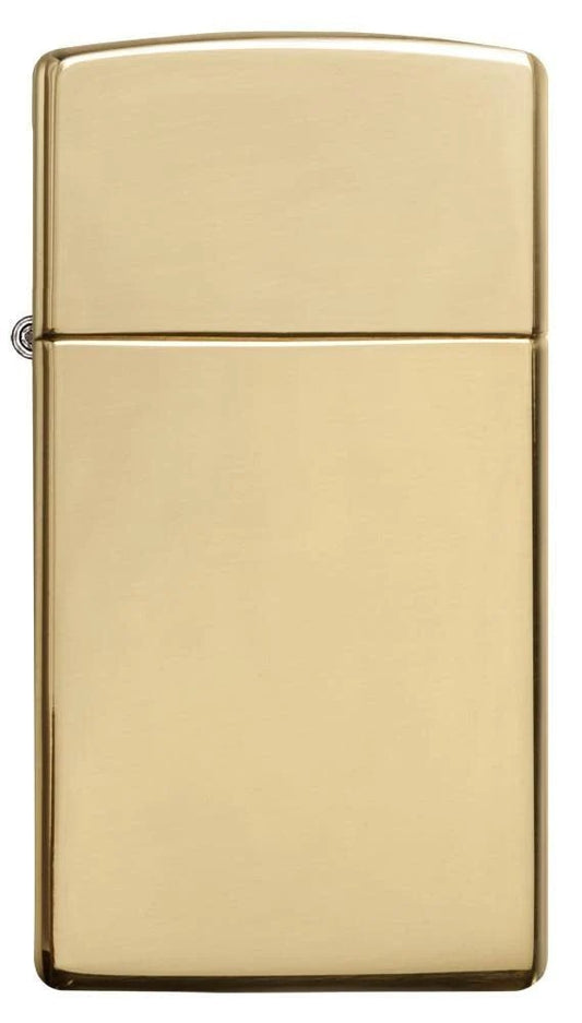 ZIPPO Lighters Slim High Polish Brass (1654B)
