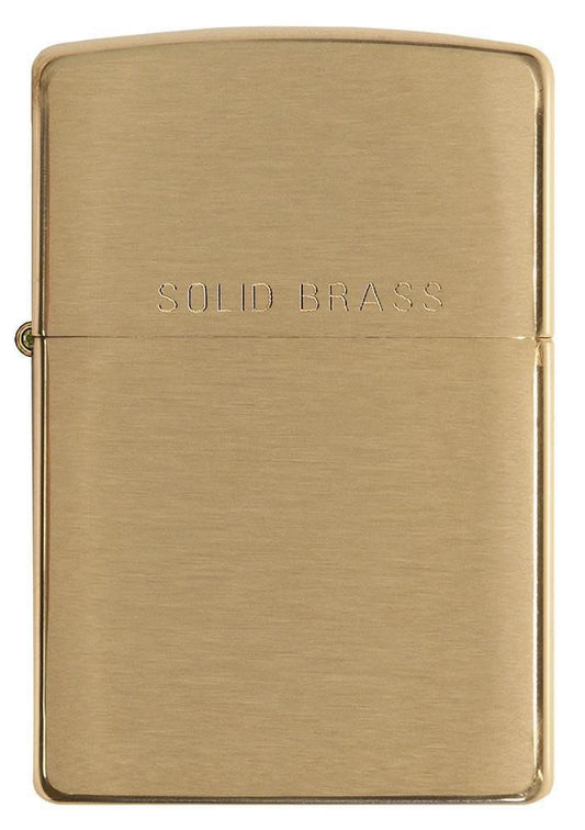 ZIPPO Lighters Brushed Brass (204)
