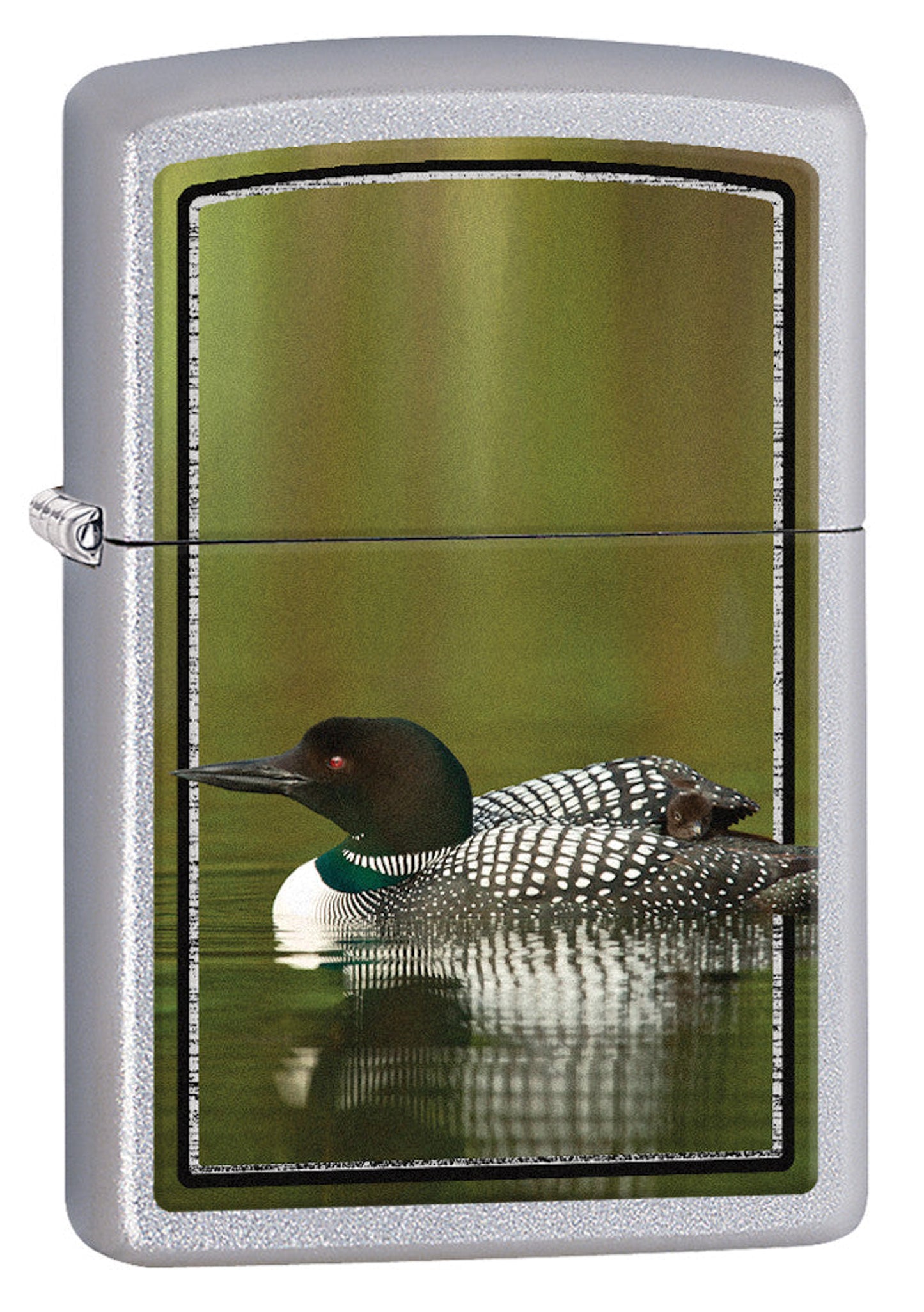 Zippo Souvenir Lighter Loon (Chrome) (205-078170)