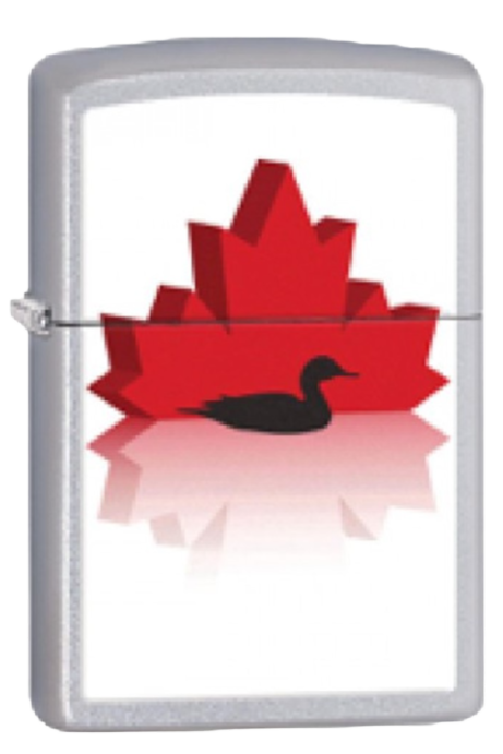 ZIPPO Lighters Souvenir 3D Maple Leaf (Chrome) (205-078188)
