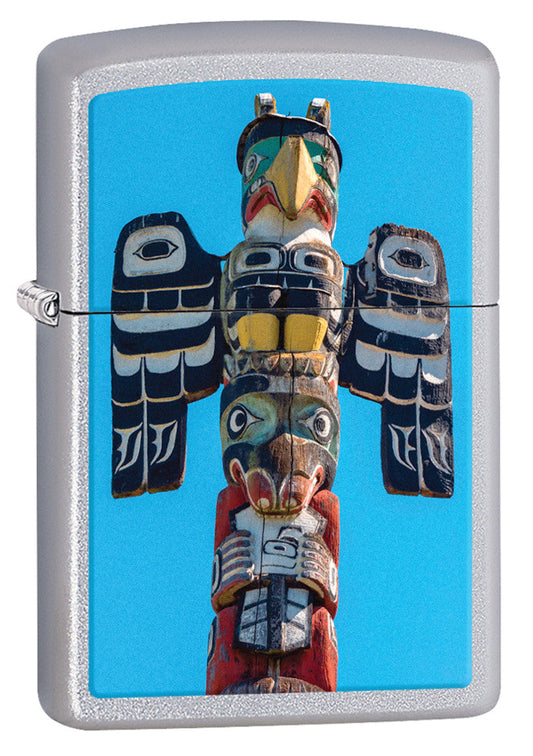 ZIPPO Lighters Souvenir Totem Pole (Chrome) (205-078194)