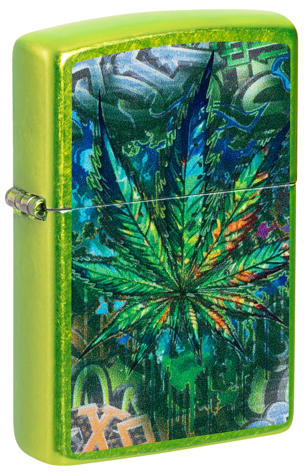 Zippo Graffiti Leaf Design (46846)