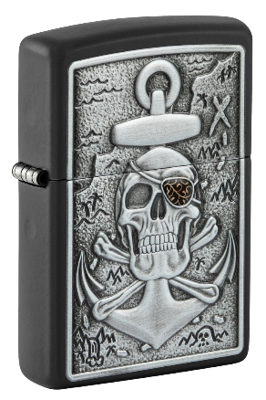Zippo Skull Anchor Emblem (48122)