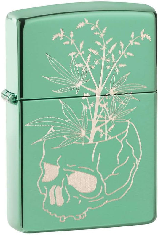 Zippo Botanical Skull Design (49142)