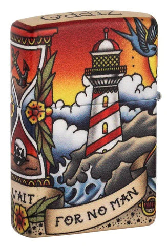 ZIPPO Nautical Tattoo Design (49532)