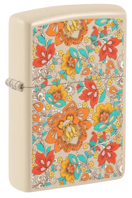 Zippo Vintage Floral Design (49770)